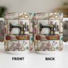 Celebrate Your Creativity With Sewing Machine And Floral Design - Personalized Custom Coffee Mug - HOB024_MG Celebrate Your Creativity With Sewing Machine And Floral Design - Personalized Custom Coffee Mug - HOB024_MG