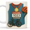Celebrate Your Cycling Achievements With A Personalized Mug - Personalized Custom Coffee Mug - SPORT009_MG Celebrate Your Cycling Achievements With A Personalized Mug - Personalized Custom Coffee Mug - SPORT009_MG