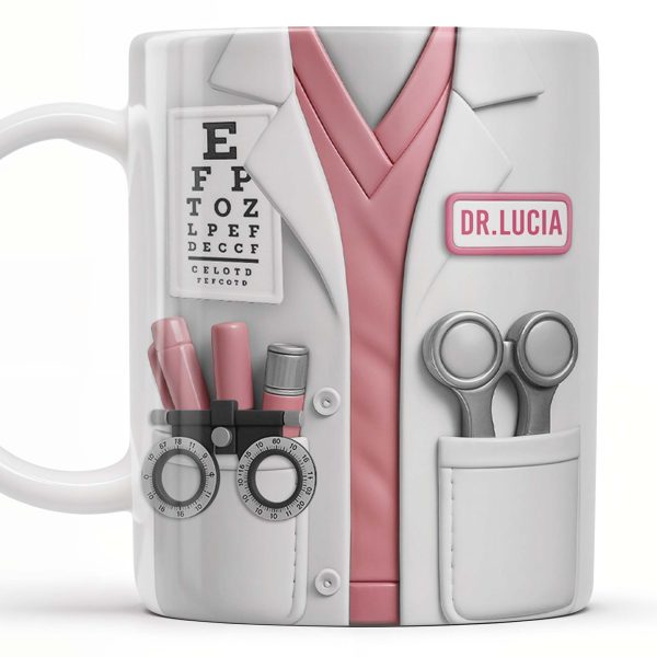 Celebrate Your Favorite Doctor, Essential Medical Tools - Personalized Custom Coffee Mug - DOC050_MG Celebrate Your Favorite Doctor, Essential Medical Tools - Personalized Custom Coffee Mug - DOC050_MG