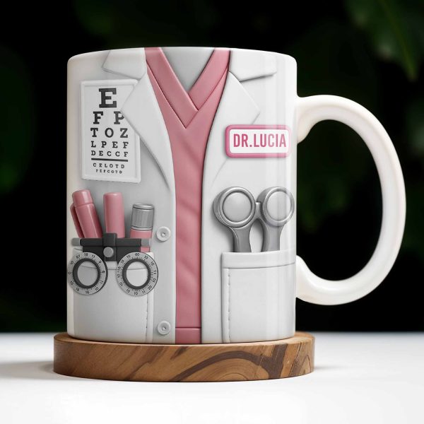 Celebrate Your Favorite Doctor, Essential Medical Tools - Personalized Custom Coffee Mug - DOC050_MG Celebrate Your Favorite Doctor, Essential Medical Tools - Personalized Custom Coffee Mug - DOC050_MG