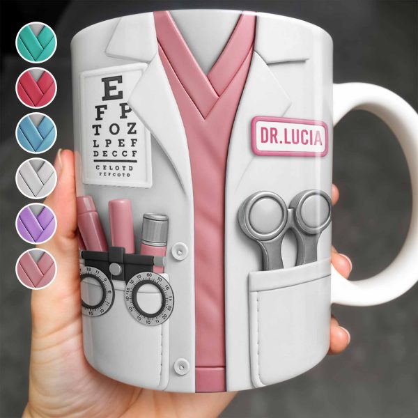 Celebrate Your Favorite Doctor, Essential Medical Tools - Personalized Custom Coffee Mug - DOC050_MG Celebrate Your Favorite Doctor, Essential Medical Tools - Personalized Custom Coffee Mug - DOC050_MG