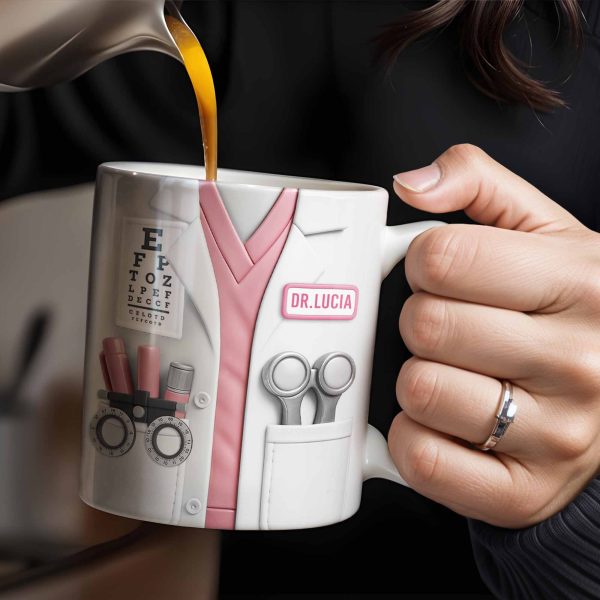 Celebrate Your Favorite Doctor, Essential Medical Tools - Personalized Custom Coffee Mug - DOC050_MG Celebrate Your Favorite Doctor, Essential Medical Tools - Personalized Custom Coffee Mug - DOC050_MG