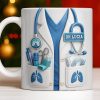 Celebrate Your Favorite Doctor With This Custom White Coat Design - Personalized Custom Coffee Mug - DOC067_MG Celebrate Your Favorite Doctor With This Custom White Coat Design - Personalized Custom Coffee Mug - DOC067_MG
