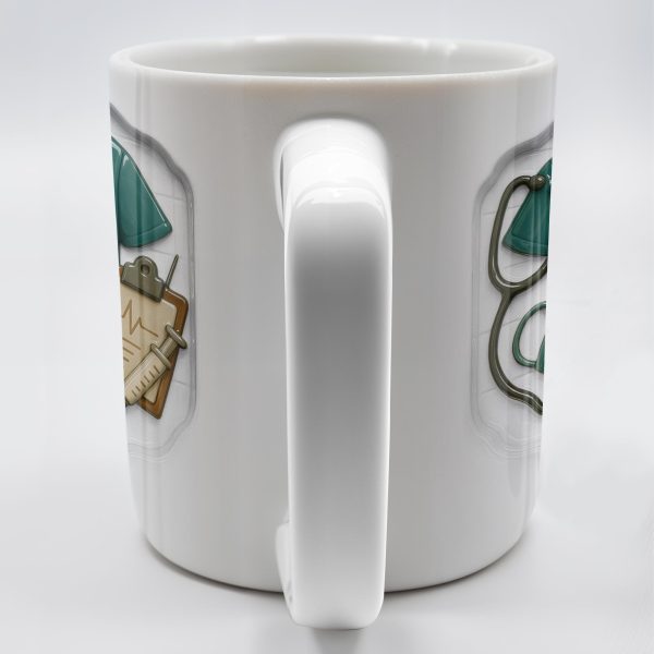 Celebrate Your Favorite Healthcare Hero With This Custom Nurse Design - Personalized Custom Coffee Mug - NUR023_MG
