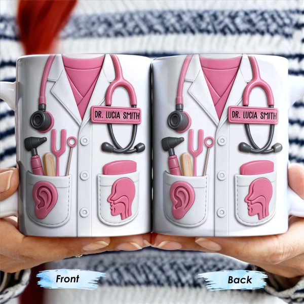 Celebrate Your Favorite Medical Professional, Medical Equipment - Personalized Custom Coffee Mug - DOC014_MG