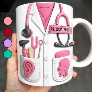 Celebrate Your Favorite Medical Professional, Medical Equipment - Personalized Custom Coffee Mug - DOC014_MG