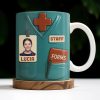 Celebrate Your Favorite Nurse, Medical Scrubs and ID Badge - Personalized Custom Coffee Mug - OFW011_MG Celebrate Your Favorite Nurse, Medical Scrubs and ID Badge - Personalized Custom Coffee Mug - OFW011_MG