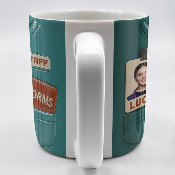 Celebrate Your Favorite Nurse, Medical Scrubs and ID Badge - Personalized Custom Coffee Mug - OFW011_MG Celebrate Your Favorite Nurse, Medical Scrubs and ID Badge - Personalized Custom Coffee Mug - OFW011_MG