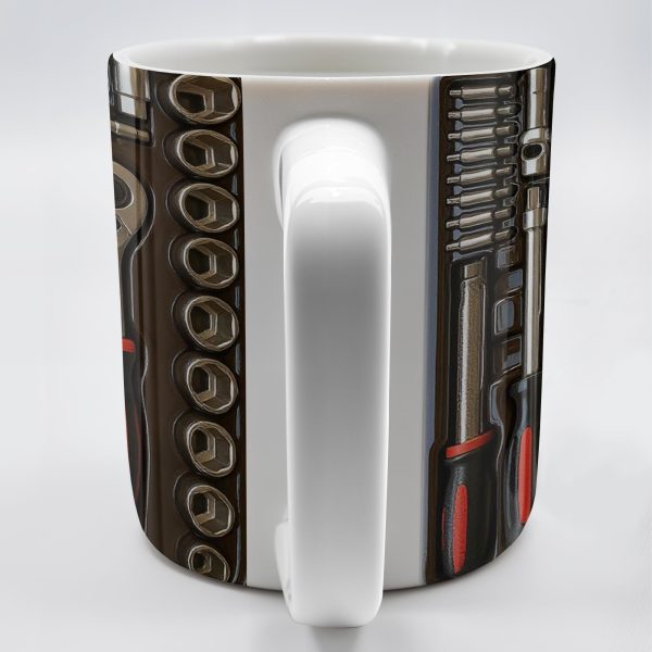Celebrate Your Inner Mechanic with This Unique Tool-Themed Coffee Mug - Personalized Custom Coffee Mug - DAD118_MG Celebrate Your Inner Mechanic with This Unique Tool-Themed Coffee Mug - Personalized Custom Coffee Mug - DAD118_MG