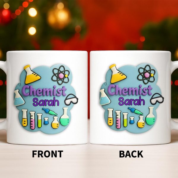 Celebrate Your Inner Scientist With Chemistry-Themed Art - Personalized Custom Coffee Mug - JBS072_MG Celebrate Your Inner Scientist With Chemistry-Themed Art - Personalized Custom Coffee Mug - JBS072_MG