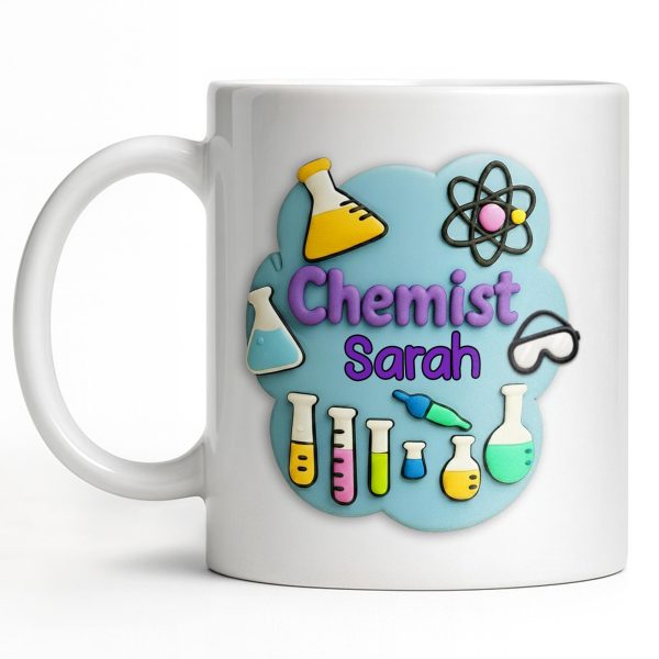 Celebrate Your Inner Scientist With Chemistry-Themed Art - Personalized Custom Coffee Mug - JBS072_MG Celebrate Your Inner Scientist With Chemistry-Themed Art - Personalized Custom Coffee Mug - JBS072_MG