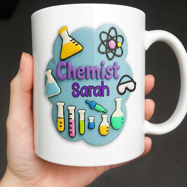 Celebrate Your Inner Scientist With Chemistry-Themed Art - Personalized Custom Coffee Mug - JBS072_MG Celebrate Your Inner Scientist With Chemistry-Themed Art - Personalized Custom Coffee Mug - JBS072_MG