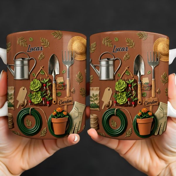 Celebrate Your Love For Gardening - Personalized Custom Coffee Mug - GAR030_MG Celebrate Your Love For Gardening - Personalized Custom Coffee Mug - GAR030_MG