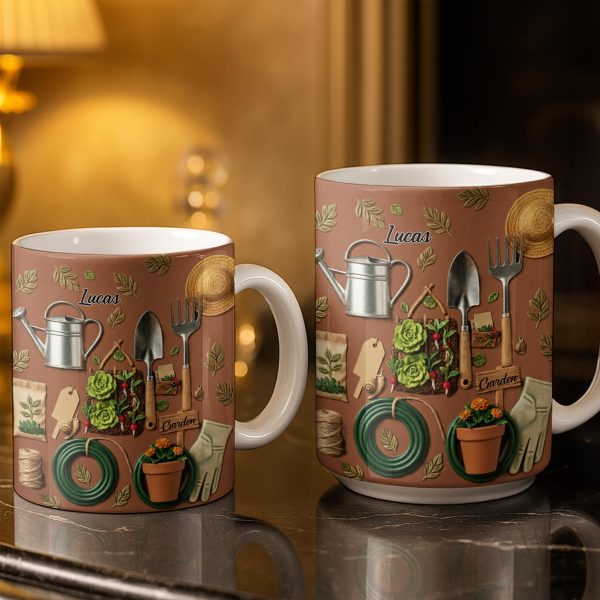 Celebrate Your Love For Gardening - Personalized Custom Coffee Mug - GAR030_MG Celebrate Your Love For Gardening - Personalized Custom Coffee Mug - GAR030_MG