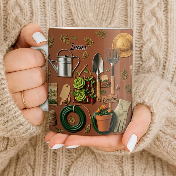 Celebrate Your Love For Gardening - Personalized Custom Coffee Mug - GAR030_MG Celebrate Your Love For Gardening - Personalized Custom Coffee Mug - GAR030_MG