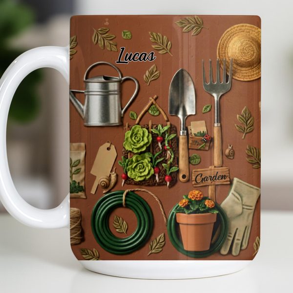 Celebrate Your Love For Gardening - Personalized Custom Coffee Mug - GAR030_MG Celebrate Your Love For Gardening - Personalized Custom Coffee Mug - GAR030_MG