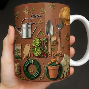 Celebrate Your Love For Gardening - Personalized Custom Coffee Mug - GAR030_MG
