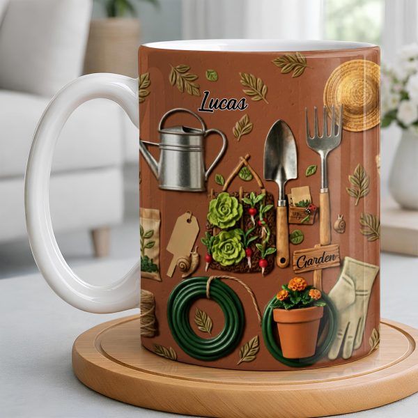 Celebrate Your Love For Gardening - Personalized Custom Coffee Mug - GAR030_MG Celebrate Your Love For Gardening - Personalized Custom Coffee Mug - GAR030_MG