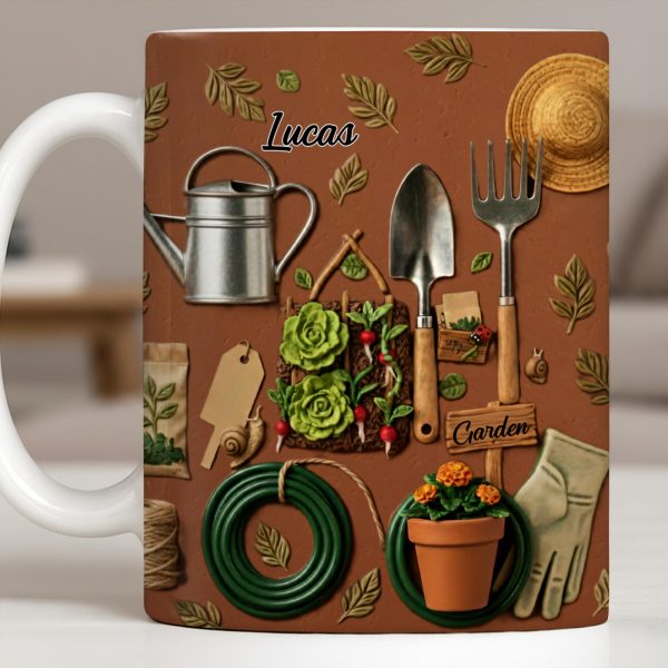 Celebrate Your Love For Gardening - Personalized Custom Coffee Mug - GAR030_MG Celebrate Your Love For Gardening - Personalized Custom Coffee Mug - GAR030_MG