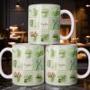 Celebrate Your Love For Gardening With Gardening Tools And Flowers - Personalized Custom Coffee Mug - GAR032_MG Celebrate Your Love For Gardening With Gardening Tools And Flowers - Personalized Custom Coffee Mug - GAR032_MG