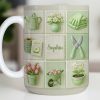 Celebrate Your Love For Gardening With Gardening Tools And Flowers - Personalized Custom Coffee Mug - GAR032_MG Celebrate Your Love For Gardening With Gardening Tools And Flowers - Personalized Custom Coffee Mug - GAR032_MG