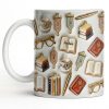 Celebrate Your Love for Reading and Writing - Personalized Custom Coffee Mug - BLV082_MG