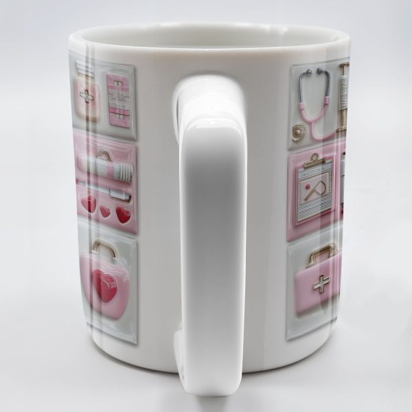 Celebrate Your Medical Journey with Essential Medical Icons - Personalized Custom Coffee Mug - DOC062_MG