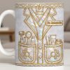 Celebrate Your Medical Profession With Custom Medical Tools - Personalized Custom Coffee Mug - DOC105_MG Celebrate Your Medical Profession With Custom Medical Tools - Personalized Custom Coffee Mug - DOC105_MG