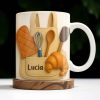 Celebrate Your Passion For Baking With Delightful Kitchen Tools - Personalized Custom Coffee Mug - COOK003_MG Celebrate Your Passion For Baking With Delightful Kitchen Tools - Personalized Custom Coffee Mug - COOK003_MG
