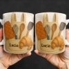 Celebrate Your Passion For Baking With Delightful Kitchen Tools - Personalized Custom Coffee Mug - COOK003_MG Celebrate Your Passion For Baking With Delightful Kitchen Tools - Personalized Custom Coffee Mug - COOK003_MG