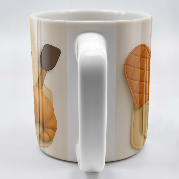 Celebrate Your Passion For Baking With Delightful Kitchen Tools - Personalized Custom Coffee Mug - COOK003_MG Celebrate Your Passion For Baking With Delightful Kitchen Tools - Personalized Custom Coffee Mug - COOK003_MG