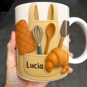 Celebrate Your Passion For Baking With Delightful Kitchen Tools - Personalized Custom Coffee Mug - COOK003_MG