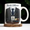 Celebrate Your Profession, Bank Officer Inspired Design - Personalized Custom Coffee Mug - OFW016_MG Celebrate Your Profession, Bank Officer Inspired Design - Personalized Custom Coffee Mug - OFW016_MG