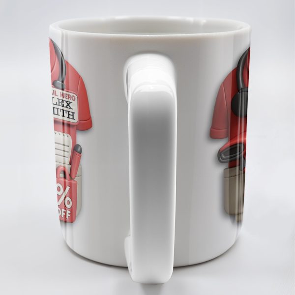 Celebrate Your Retail Hero, Shirt, Headset, And Discount Tag - Personalized Custom Coffee Mug - OFW006_MG Celebrate Your Retail Hero, Shirt, Headset, And Discount Tag - Personalized Custom Coffee Mug - OFW006_MG
