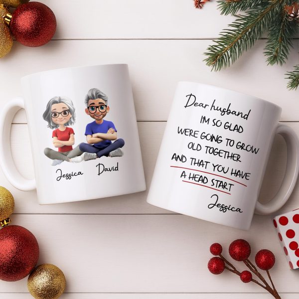 Celebrate Your Special Bond With Custom Cartoon Figures - Personalized Custom Coffee Mug - CPL1018_MG Celebrate Your Special Bond With Custom Cartoon Figures - Personalized Custom Coffee Mug - CPL1018_MG