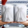 Celebrate Your Special Day With An Elegant Bride-Themed Mug - Personalized Custom Coffee Mug - CPL428_MG Celebrate Your Special Day With An Elegant Bride-Themed Mug - Personalized Custom Coffee Mug - CPL428_MG