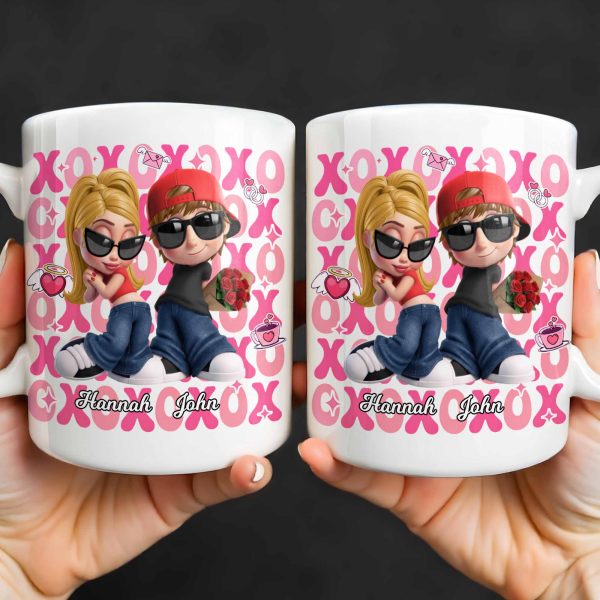 Celebrate Your Special Moments With Adorable Cartoon Figures - Personalized Custom Coffee Mug - CPL1286_MG Celebrate Your Special Moments With Adorable Cartoon Figures - Personalized Custom Coffee Mug - CPL1286_MG
