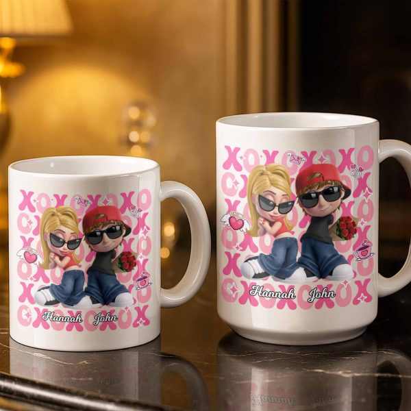 Celebrate Your Special Moments With Adorable Cartoon Figures - Personalized Custom Coffee Mug - CPL1286_MG Celebrate Your Special Moments With Adorable Cartoon Figures - Personalized Custom Coffee Mug - CPL1286_MG
