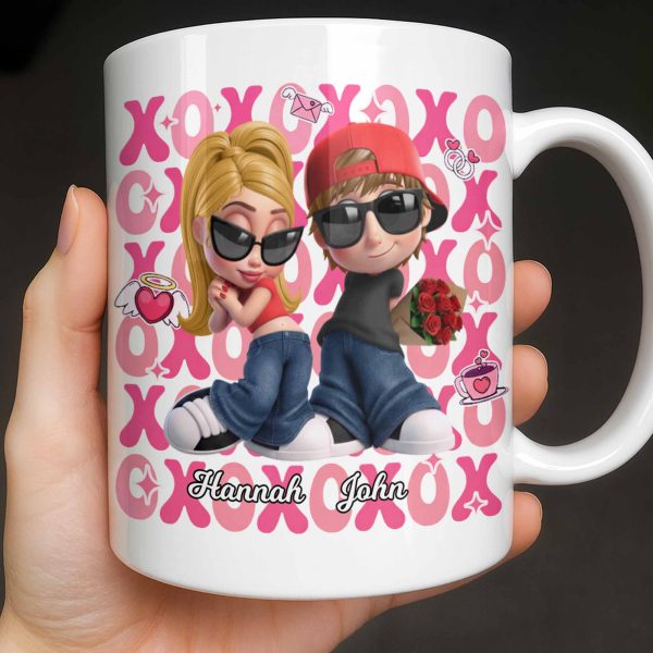Celebrate Your Special Moments With Adorable Cartoon Figures - Personalized Custom Coffee Mug - CPL1286_MG Celebrate Your Special Moments With Adorable Cartoon Figures - Personalized Custom Coffee Mug - CPL1286_MG
