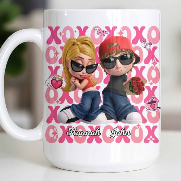 Celebrate Your Special Moments With Adorable Cartoon Figures - Personalized Custom Coffee Mug - CPL1286_MG Celebrate Your Special Moments With Adorable Cartoon Figures - Personalized Custom Coffee Mug - CPL1286_MG