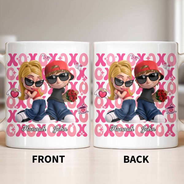 Celebrate Your Special Moments With Adorable Cartoon Figures - Personalized Custom Coffee Mug - CPL1286_MG Celebrate Your Special Moments With Adorable Cartoon Figures - Personalized Custom Coffee Mug - CPL1286_MG
