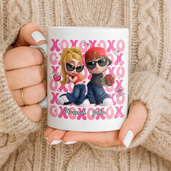 Celebrate Your Special Moments With Adorable Cartoon Figures - Personalized Custom Coffee Mug - CPL1286_MG Celebrate Your Special Moments With Adorable Cartoon Figures - Personalized Custom Coffee Mug - CPL1286_MG