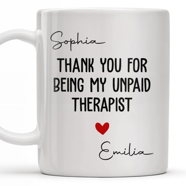 Celebrate Your Unbreakable Bond With Besties Mug - Personalized Custom Coffee Mug - BST454_MG