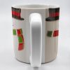 Celebrates Christmas With A Cheerful Santa Design - Personalized Custom Coffee Mug - XMAS092_MG