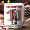 Celebrating Christmas Together, Couple Gift, Personalized Mug, Anniversary Couple Mug, Christmas Gift