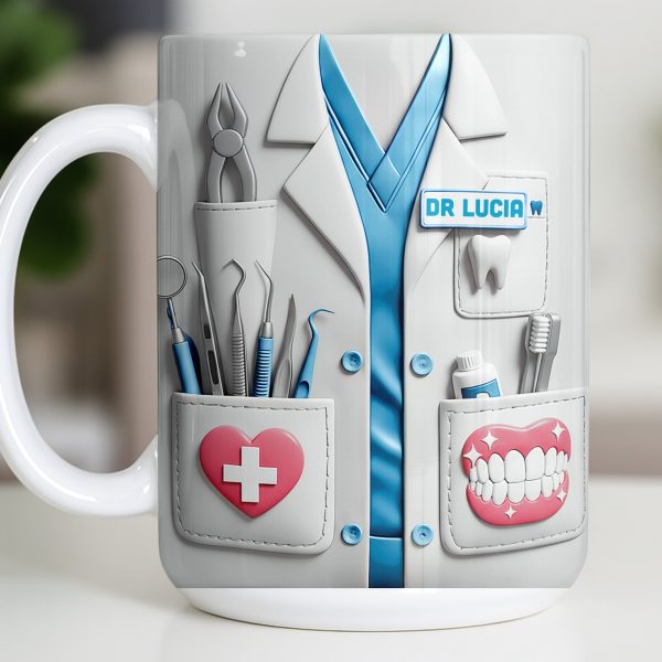 Celebrating Passion And Care In The Medical Field - Personalized Custom Coffee Mug - DOC079_MG Celebrating Passion And Care In The Medical Field - Personalized Custom Coffee Mug - DOC079_MG