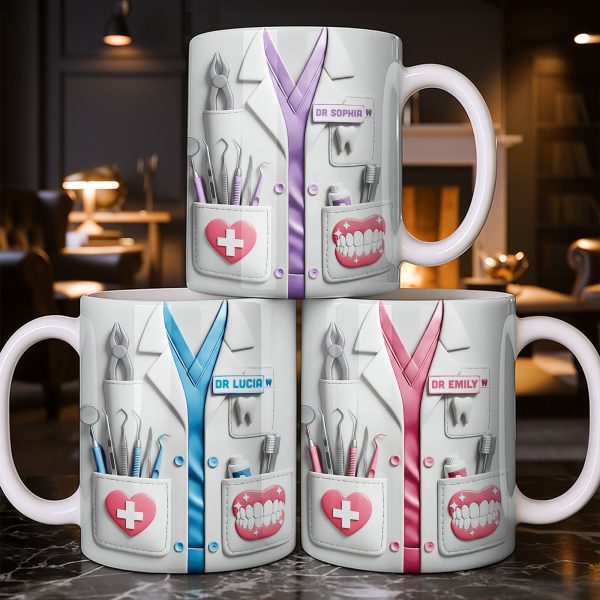 Celebrating Passion And Care In The Medical Field - Personalized Custom Coffee Mug - DOC079_MG Celebrating Passion And Care In The Medical Field - Personalized Custom Coffee Mug - DOC079_MG