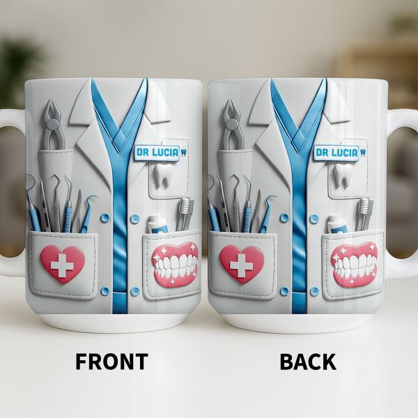Celebrating Passion And Care In The Medical Field - Personalized Custom Coffee Mug - DOC079_MG Celebrating Passion And Care In The Medical Field - Personalized Custom Coffee Mug - DOC079_MG