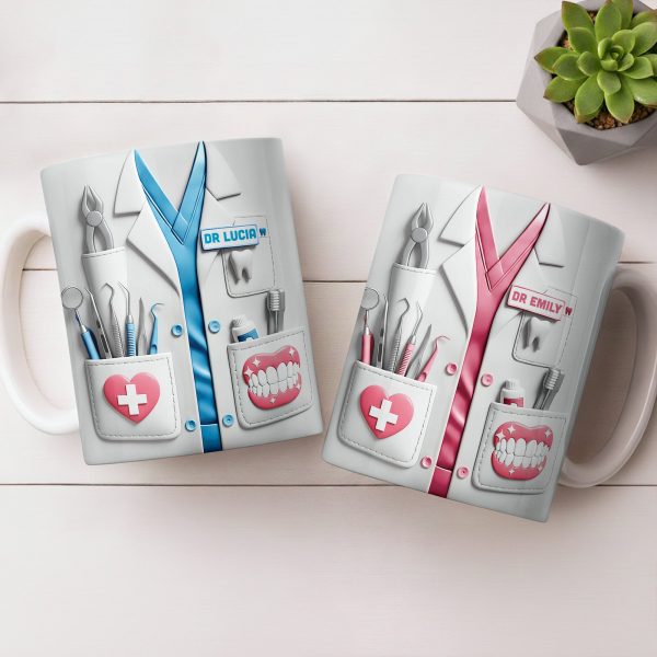 Celebrating Passion And Care In The Medical Field - Personalized Custom Coffee Mug - DOC079_MG Celebrating Passion And Care In The Medical Field - Personalized Custom Coffee Mug - DOC079_MG