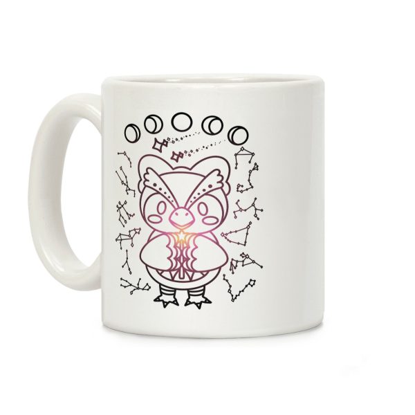 Celestial Astrology Owl Coffee Mug
